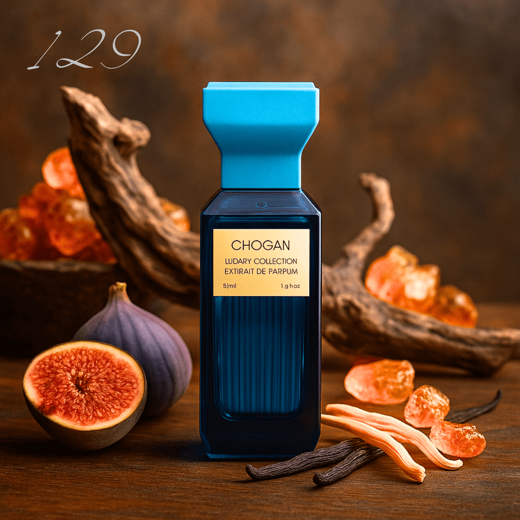 Chogan Luxury Unisexduft Nr. 129, 50 ml - Duftakzente