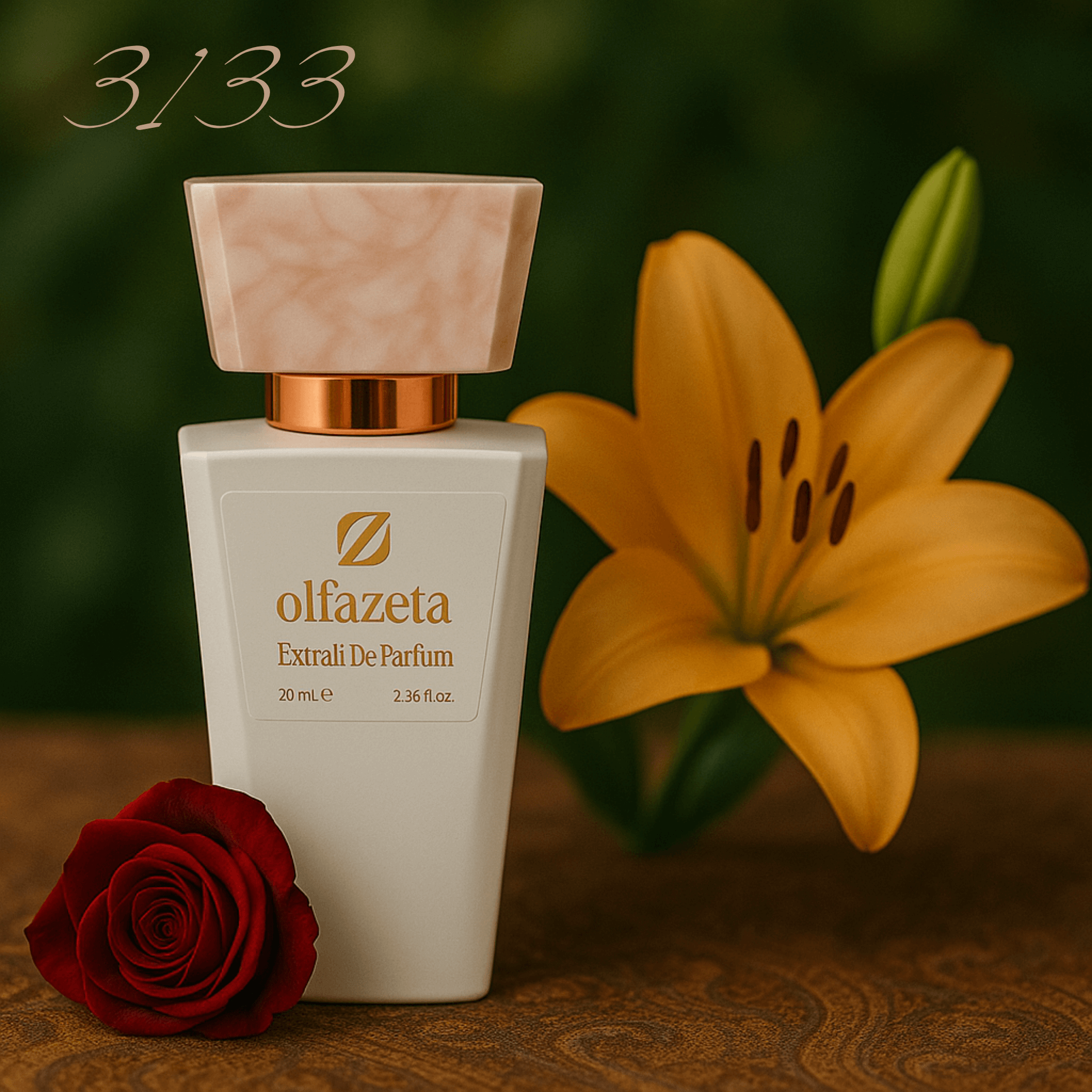 Chogan Damenduft Nr. 3133, 30ml, Damenparfüm mit 30% Essenz, einzigartiger Duft für starke Frauen