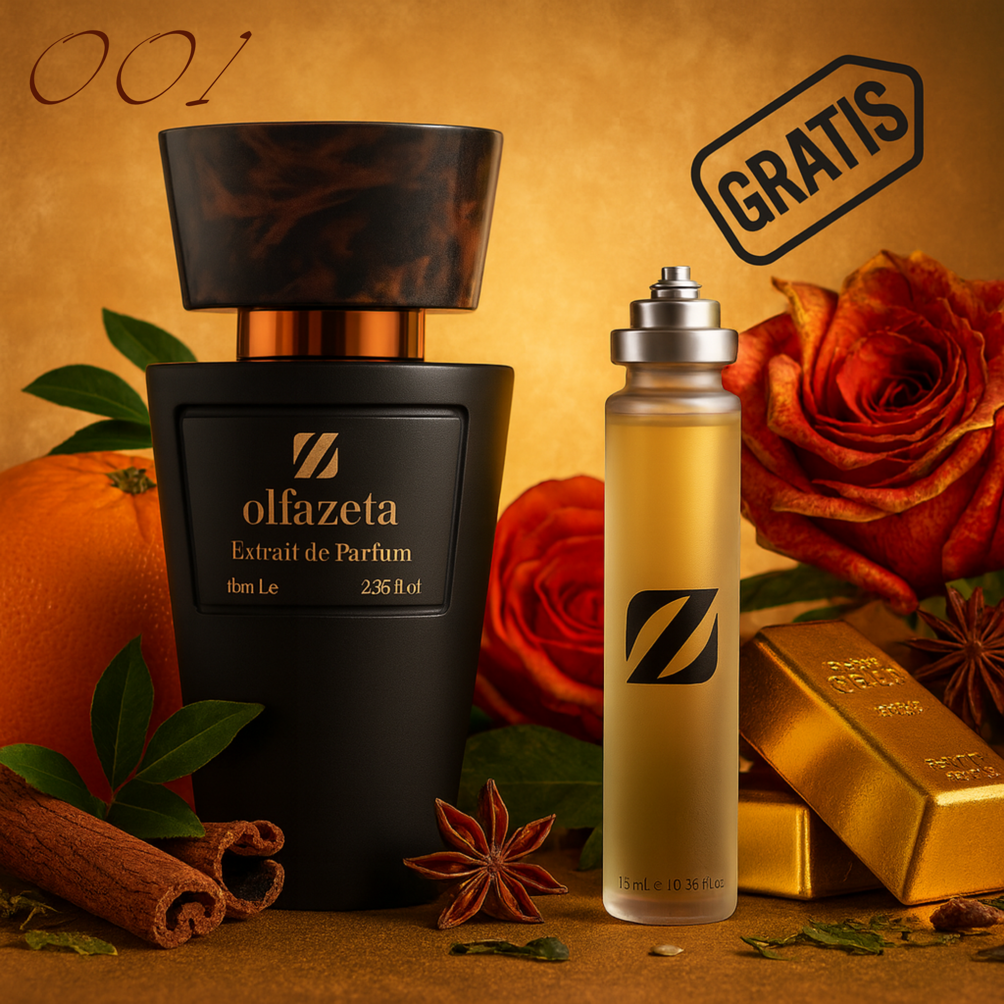 Chogan Herrenduft Nr. 001, 70ml - Duftakzente