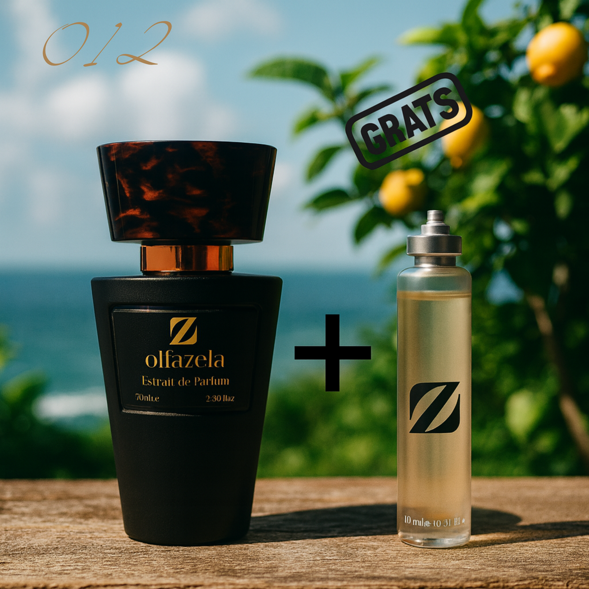 Chogan Herrenduft Nr. 012, 70ml - Duftakzente
