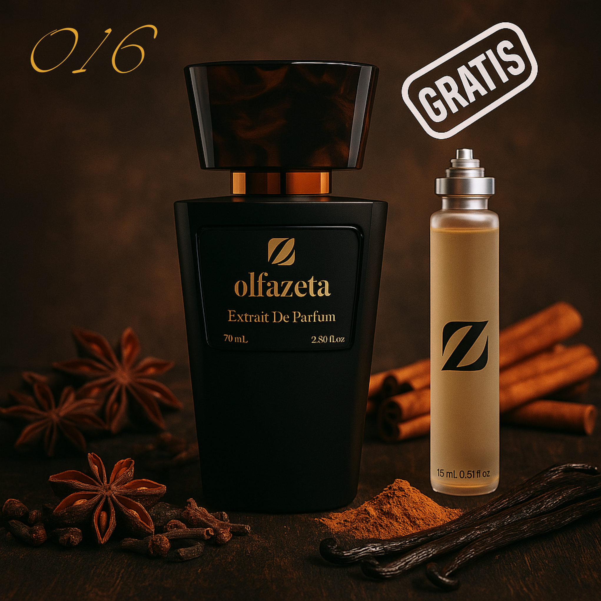 Chogan Herrenduft Nr. 016, 70ml - Duftakzente