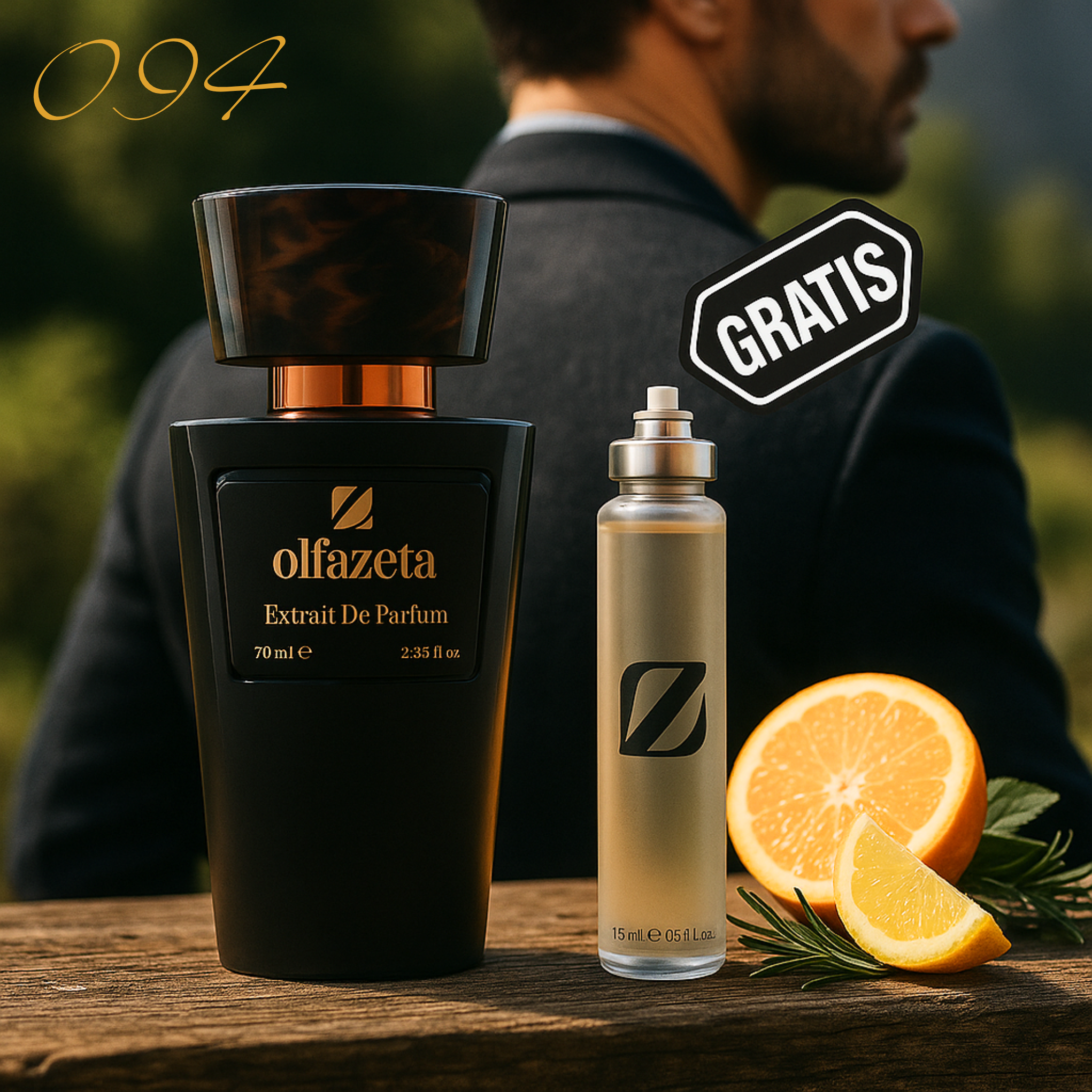 Chogan Herrenduft Nr. 094, 70ml - Duftakzente