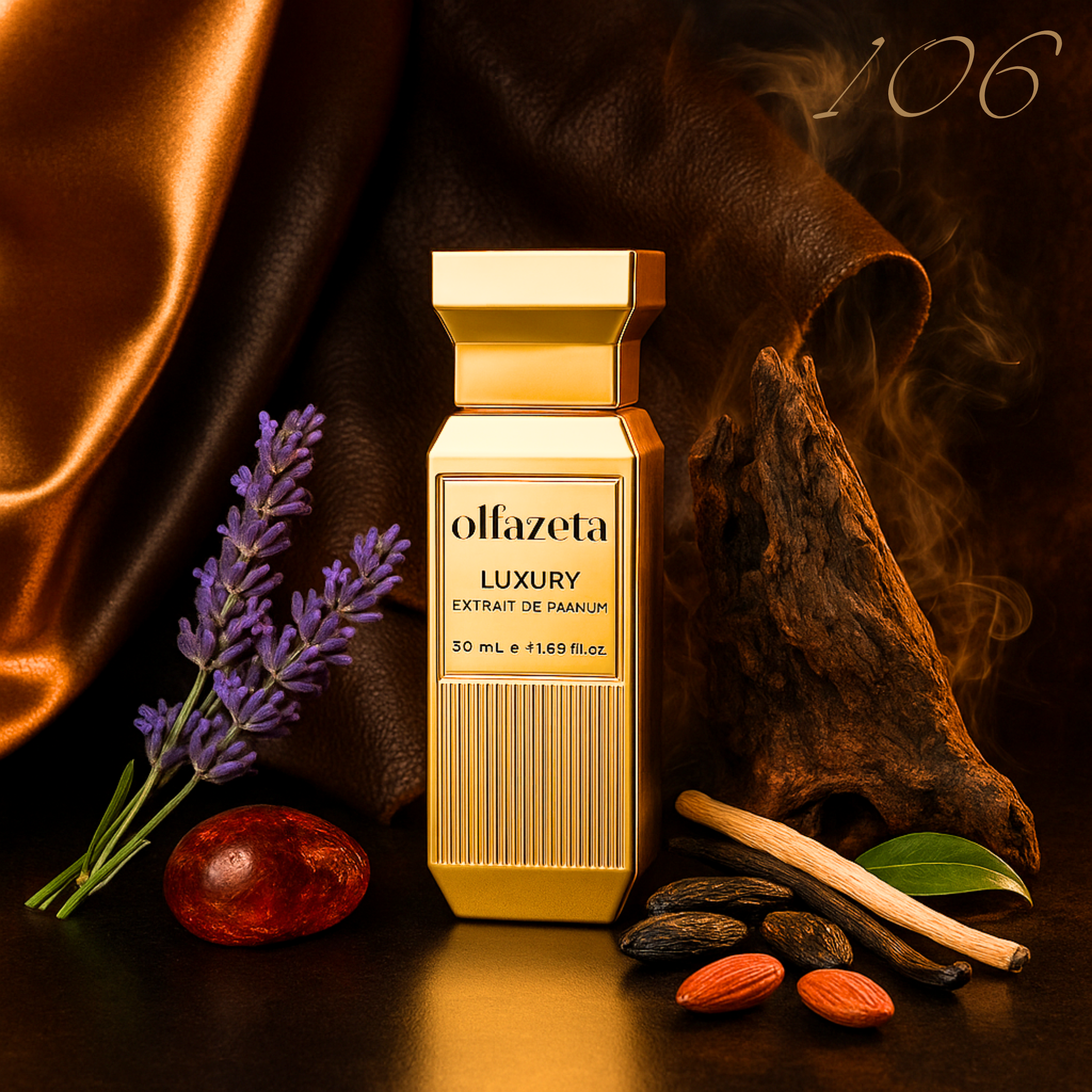 Chogan Luxury Unisexduft Nr. 106, 50 ml - Duftakzente