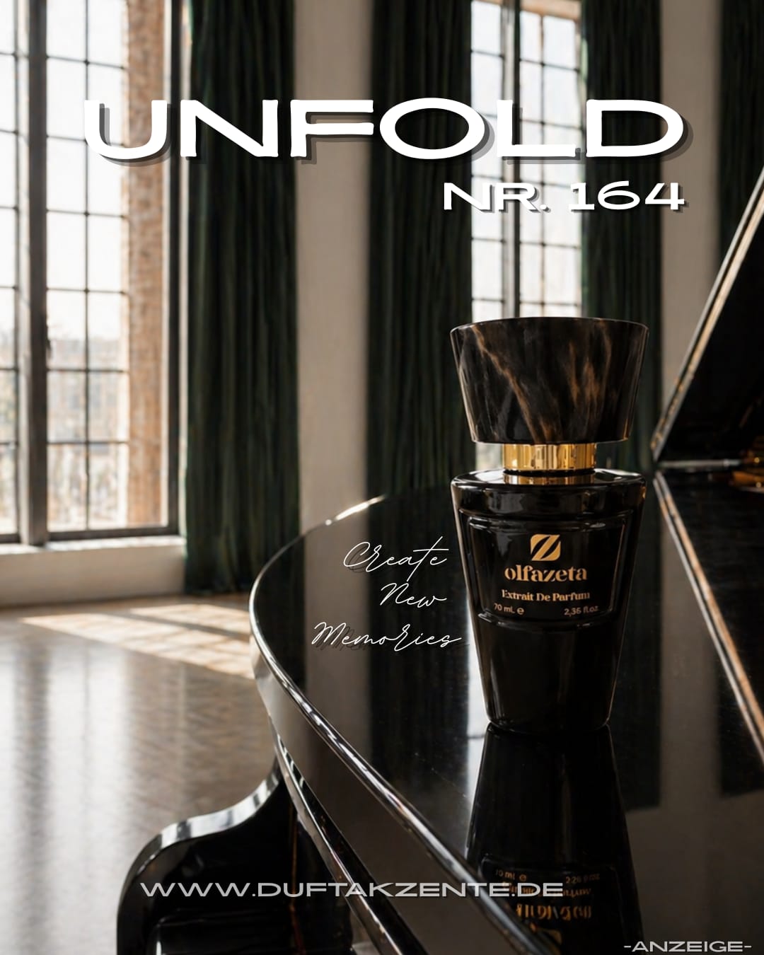 Nr. 164, 3164, T164 Unfold - Chogan Herrenduft, 70ml-30ml-15ml